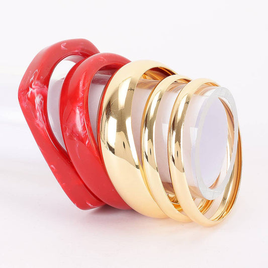 Multi Mixed - Material Bracelet