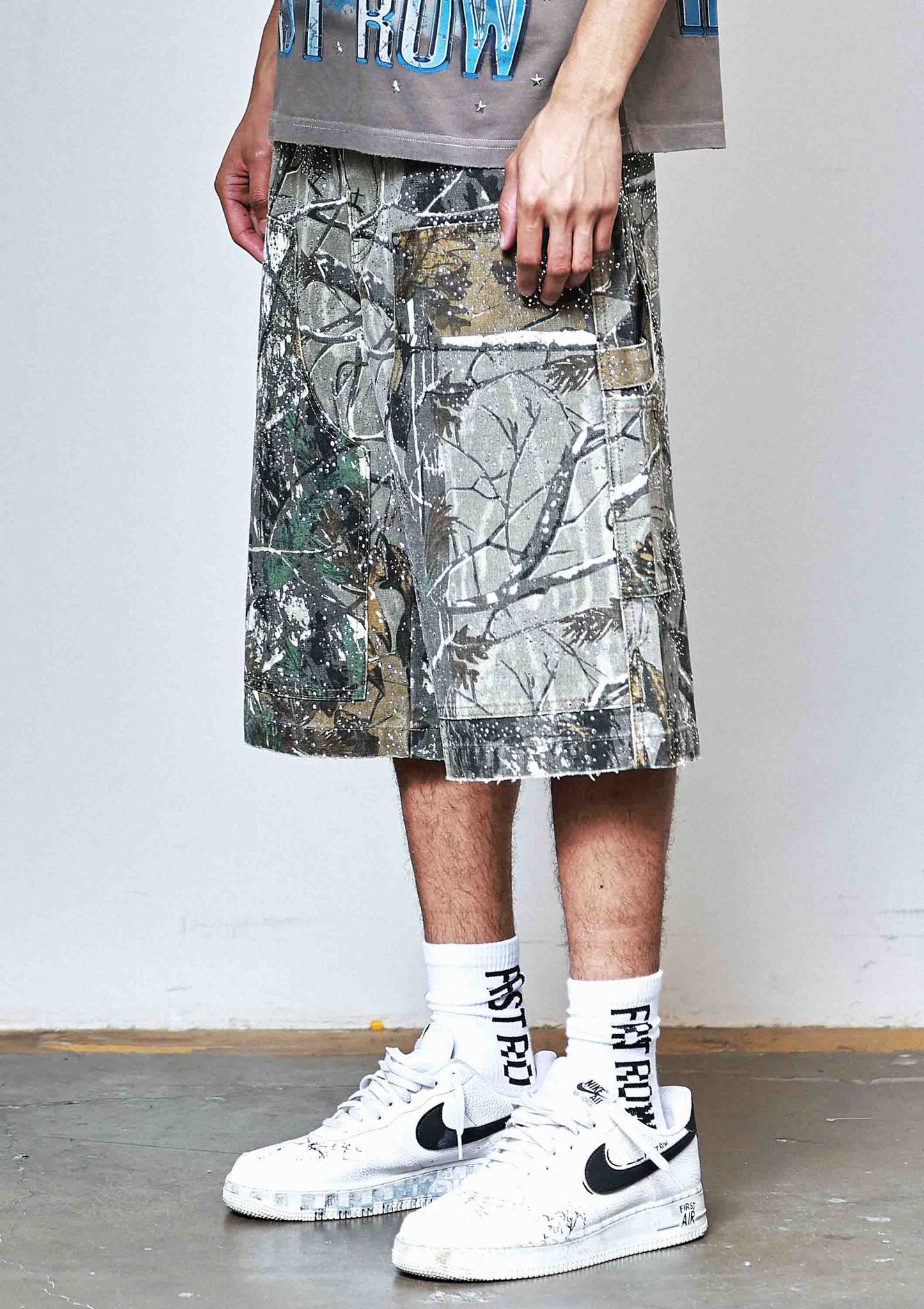 RHINESTONE JORTS