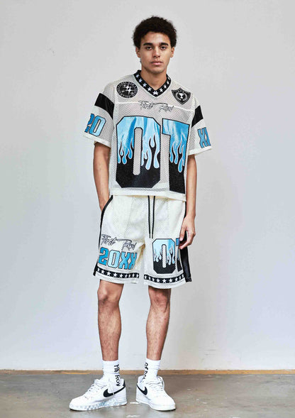 SHINE FLAME FOOTBALL SHORTS