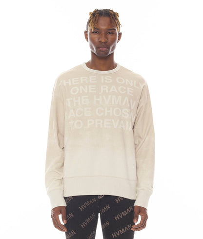 CREW SWEATSHIRT IN CREAM