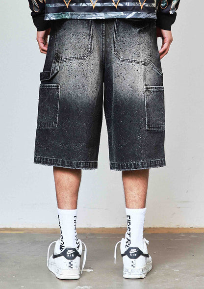RHINESTONE JORTS