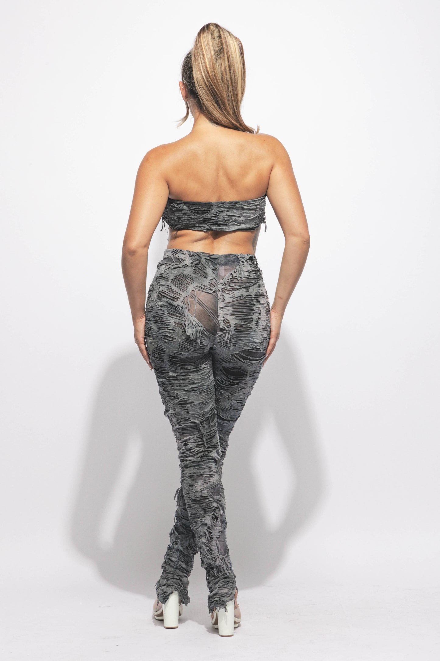 Bandeau top & pants set