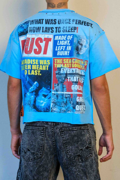 LOST UTOPIA RUINS DREAM CROPPED TEE