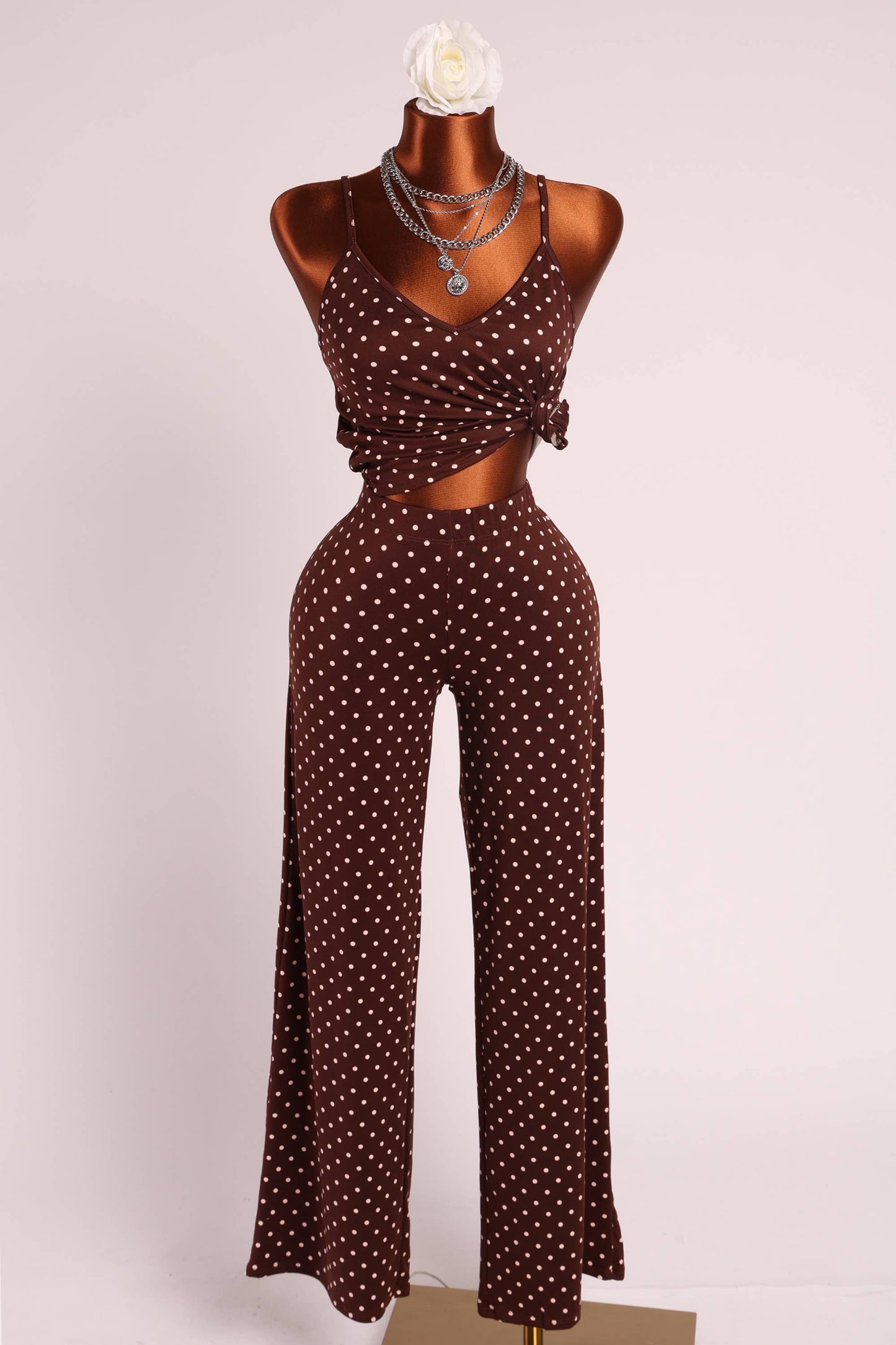 Loose tank top & pants set