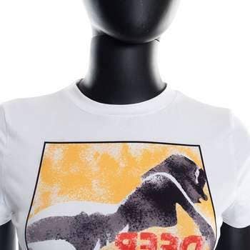 Casual racing tops  summer crop tops for women weed shirt