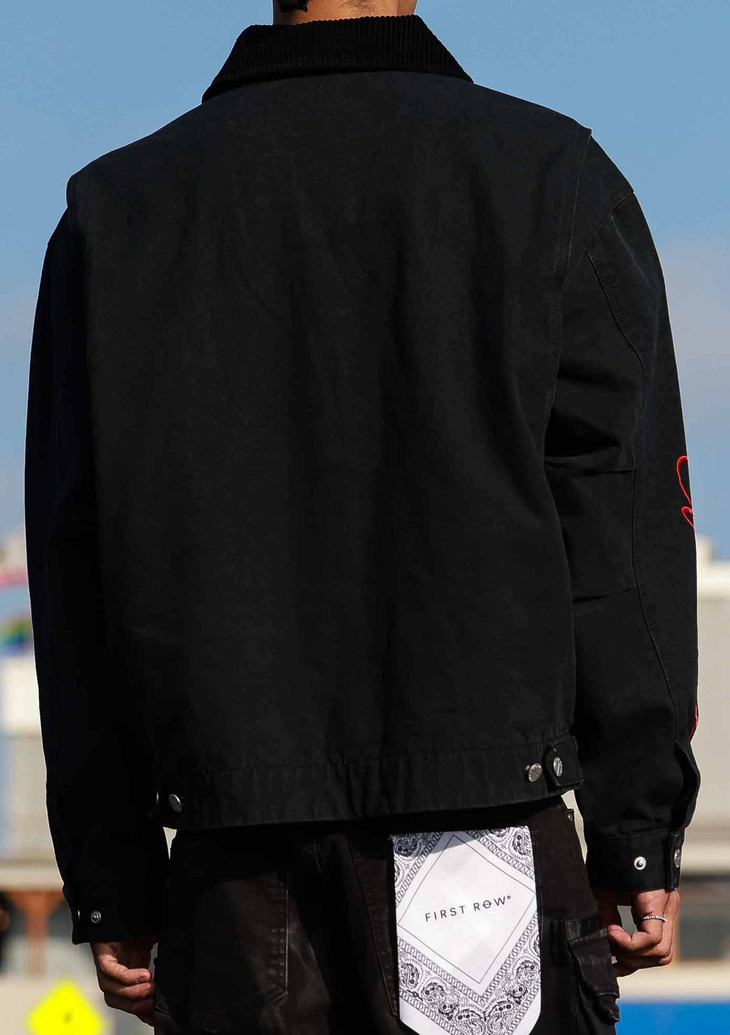 CAUTION NOT SO QUIET FLAME JACKET