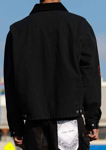 CAUTION NOT SO QUIET FLAME JACKET