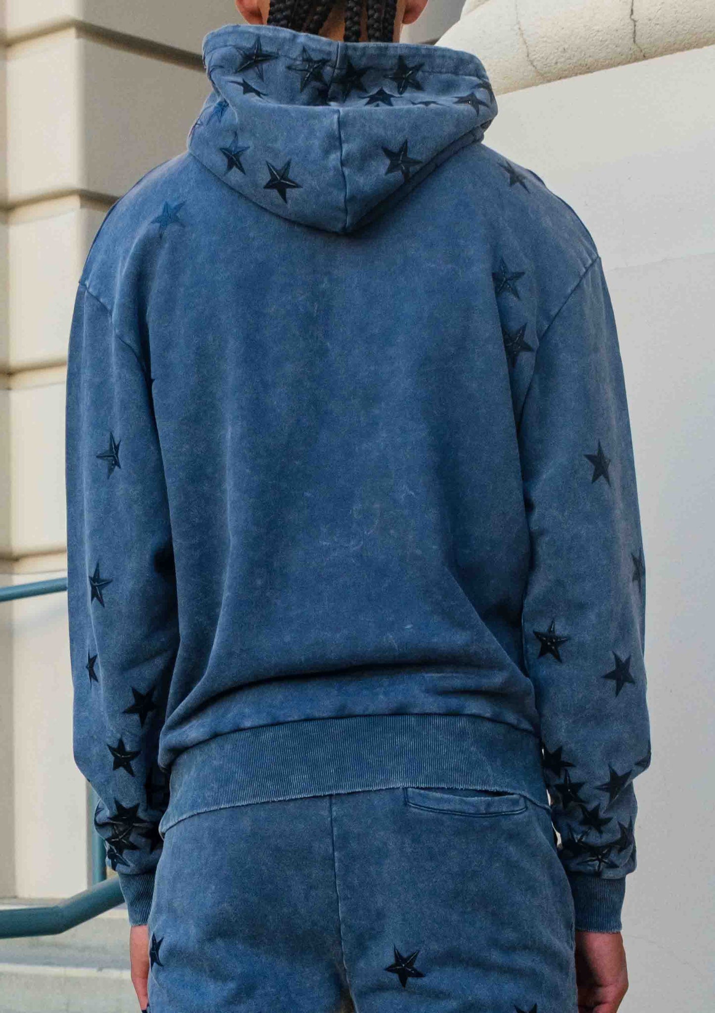 MADE IN HEAVEN GATHERED STAR HOODIE