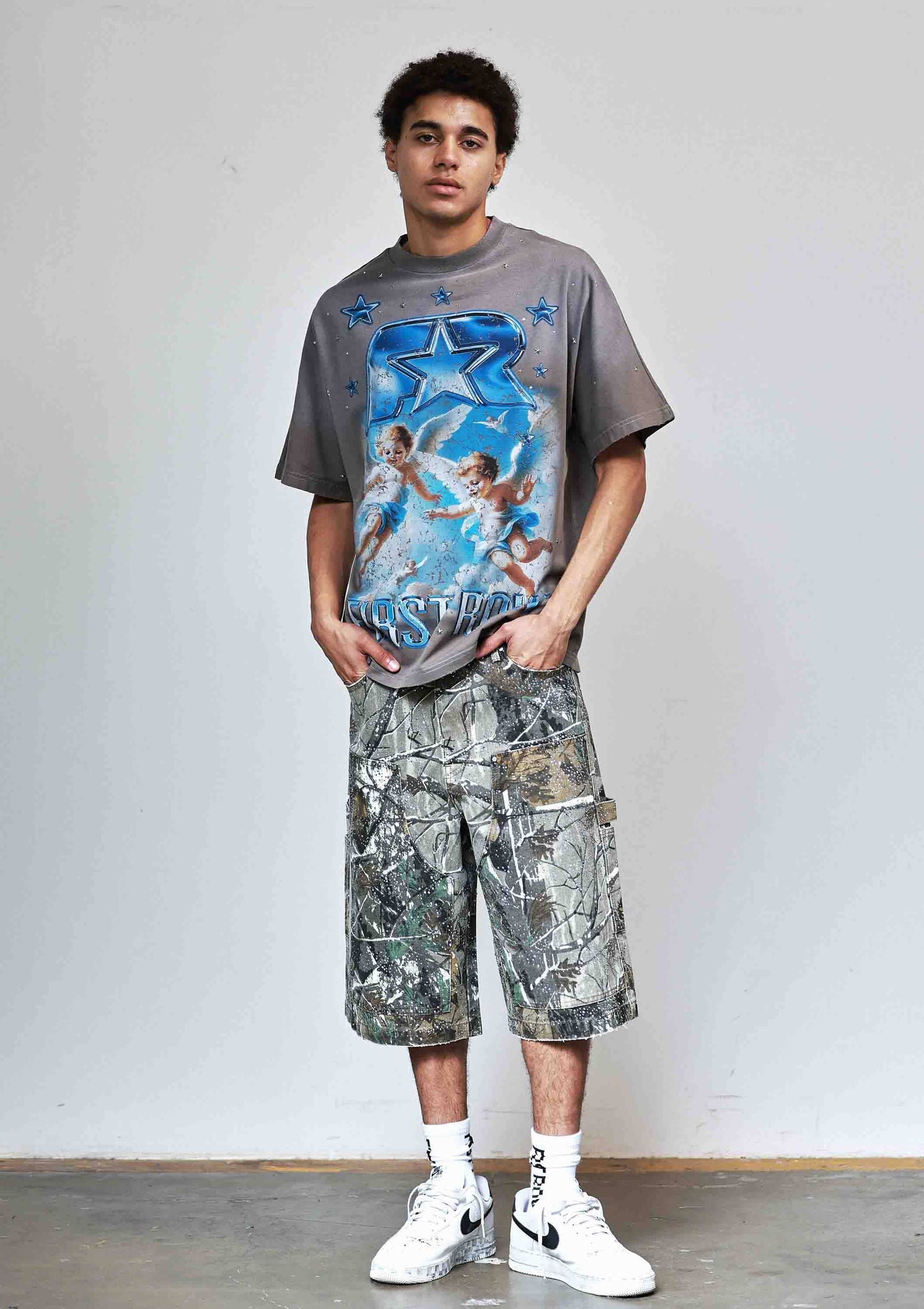 RHINESTONE JORTS