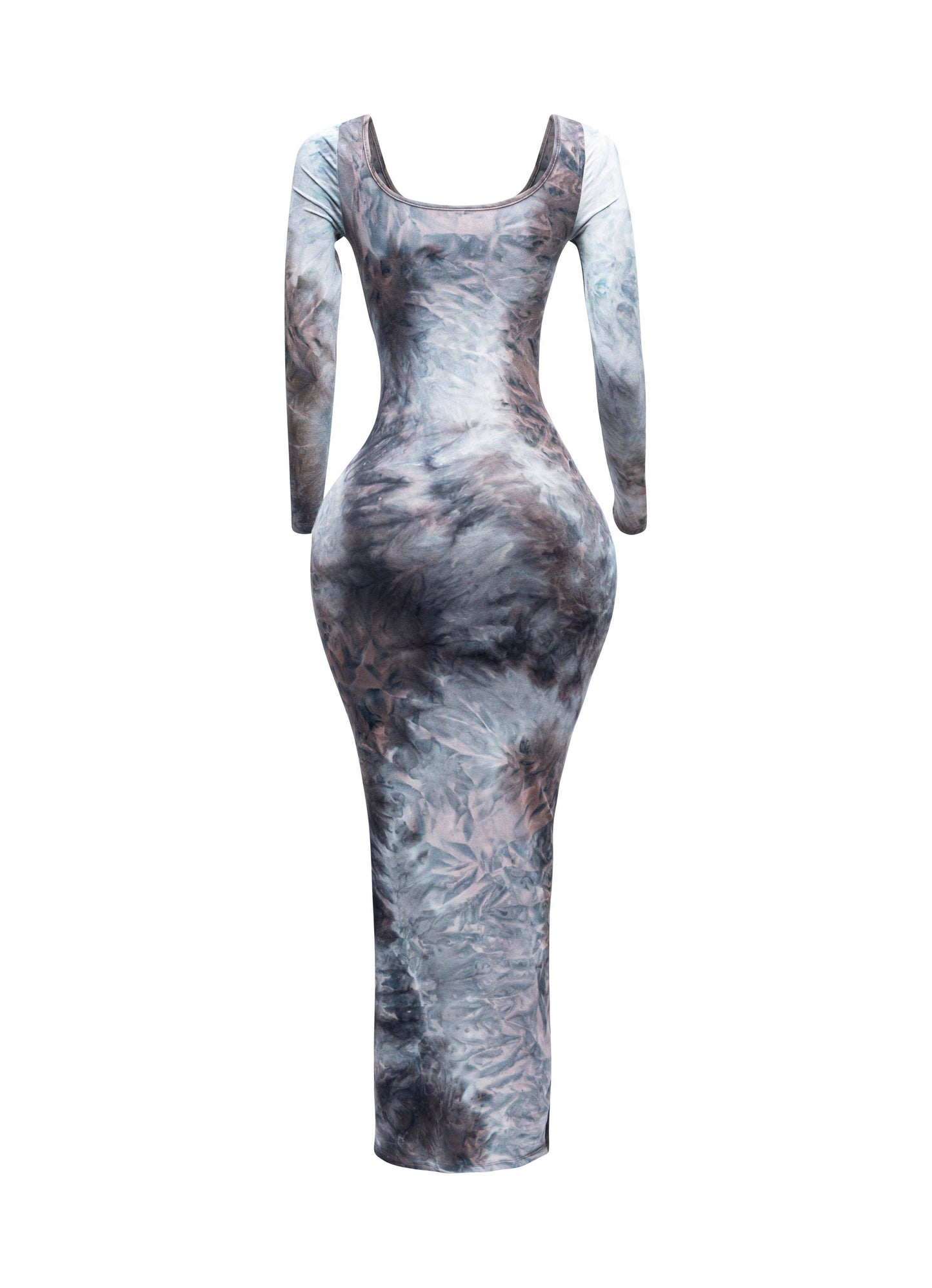 PLUS SIZED Cut out maxi dress