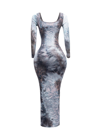 PLUS SIZED Cut out maxi dress