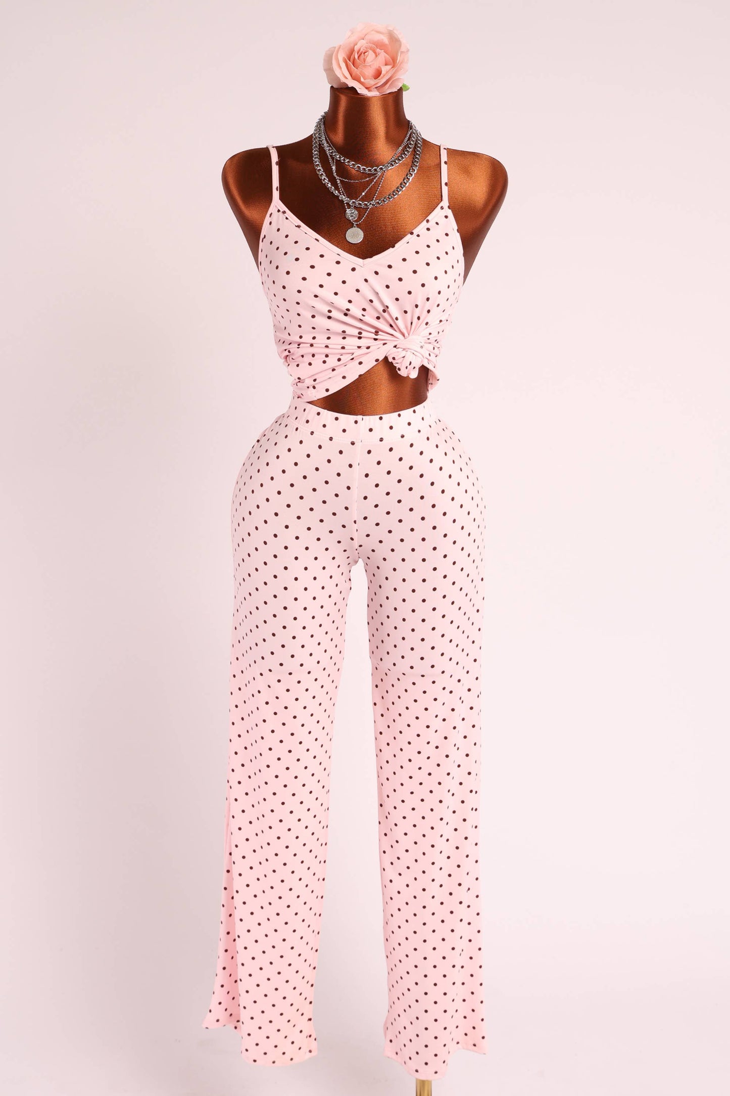 Loose tank top & pants set