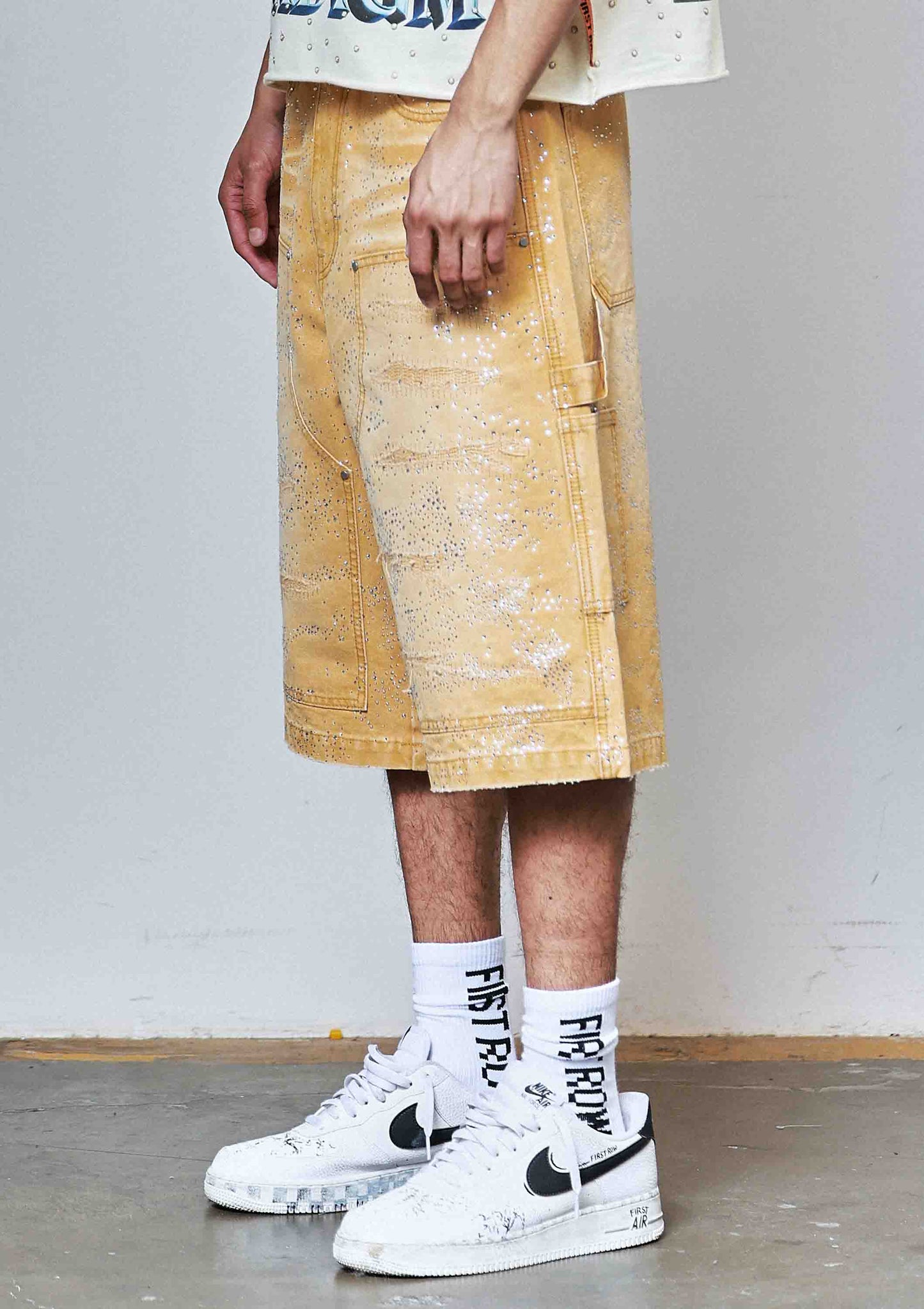 RHINESTONE JORTS