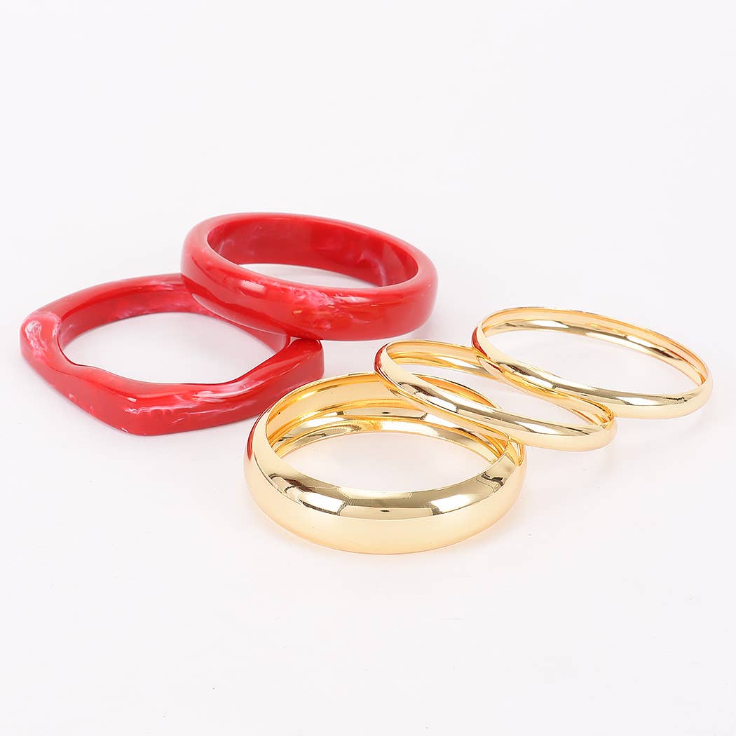 Multi Mixed - Material Bracelet