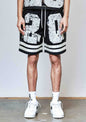 NEVER THE END FOOTBALL SHORTS