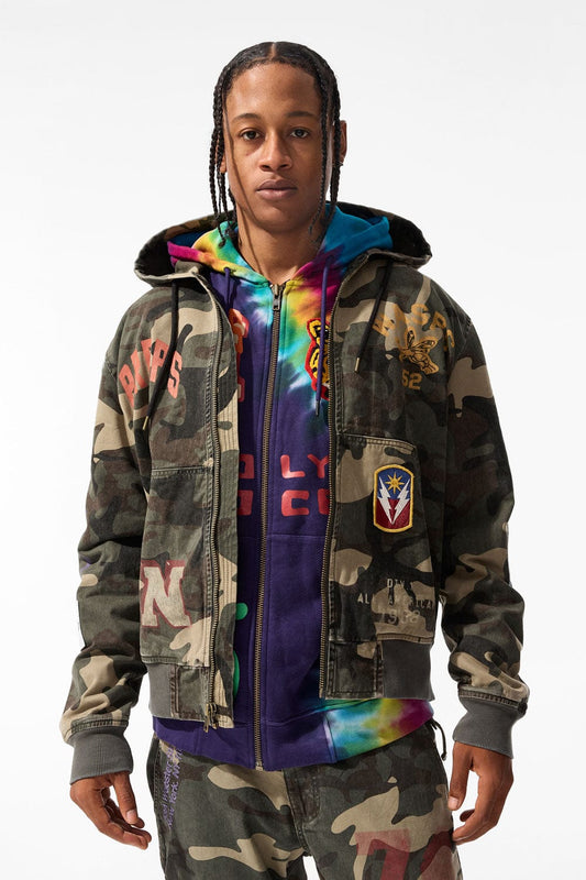 Jordan Craig Camo Hooded Jacket