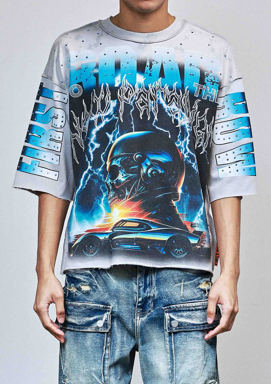 NEW PARADIGM FASTER THAN FEAR TEE