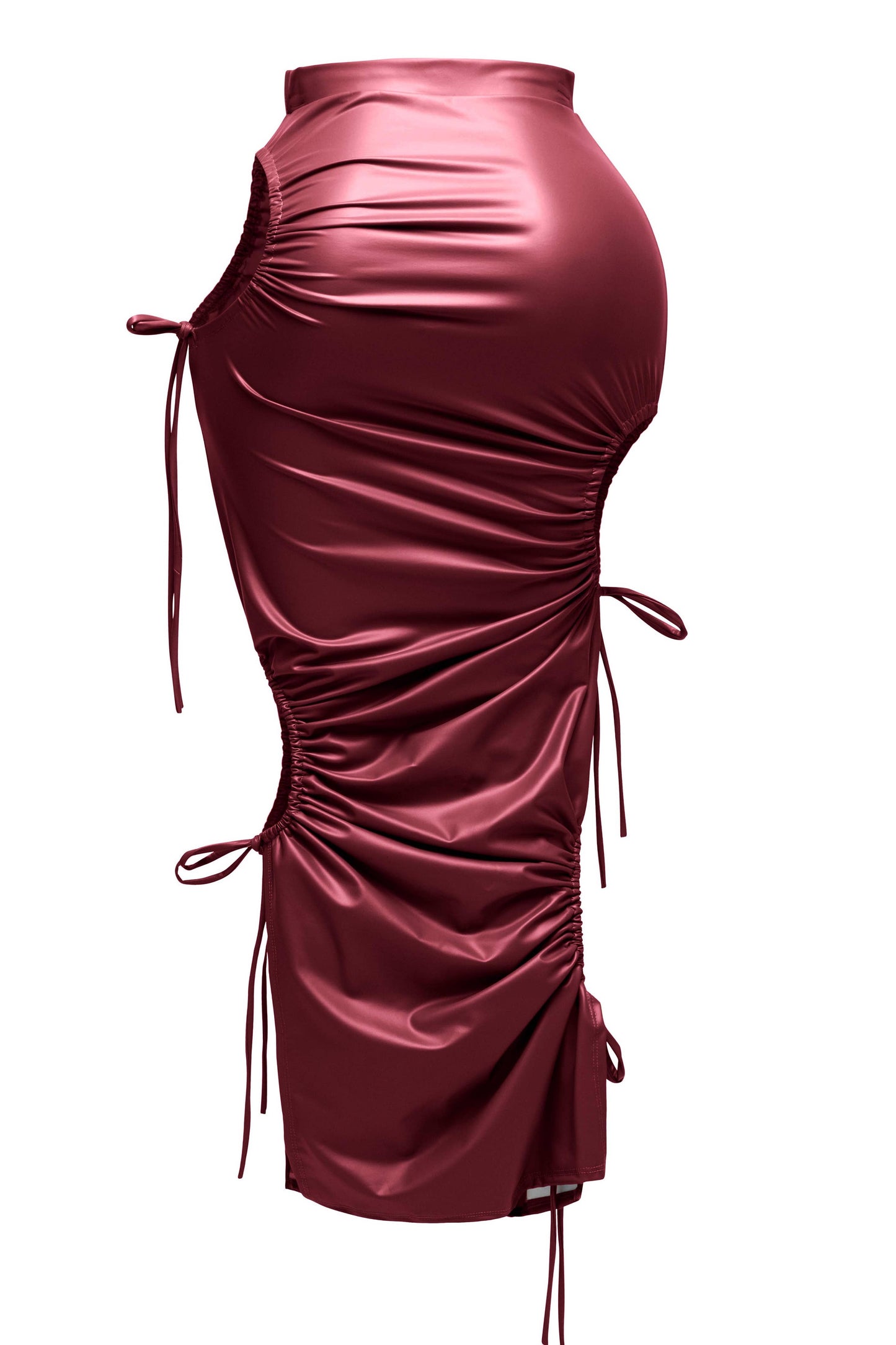 Cut out detailed maxi skirt