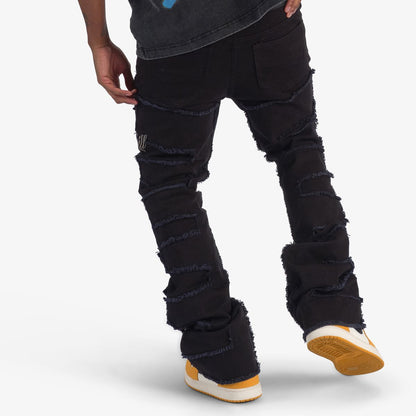 SugarHill Black Doom Stacked Jeans