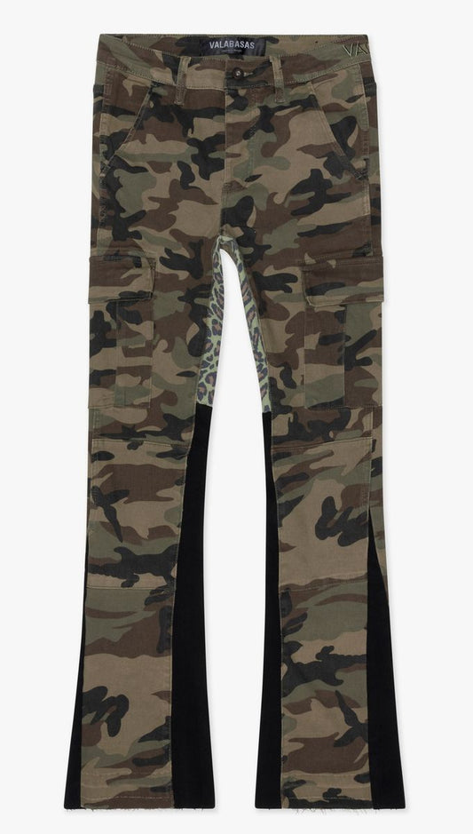 Valabasas Camo Stacked Jeans