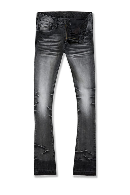 Jordan Craig Martin Smoked Grey Stacked Jeans