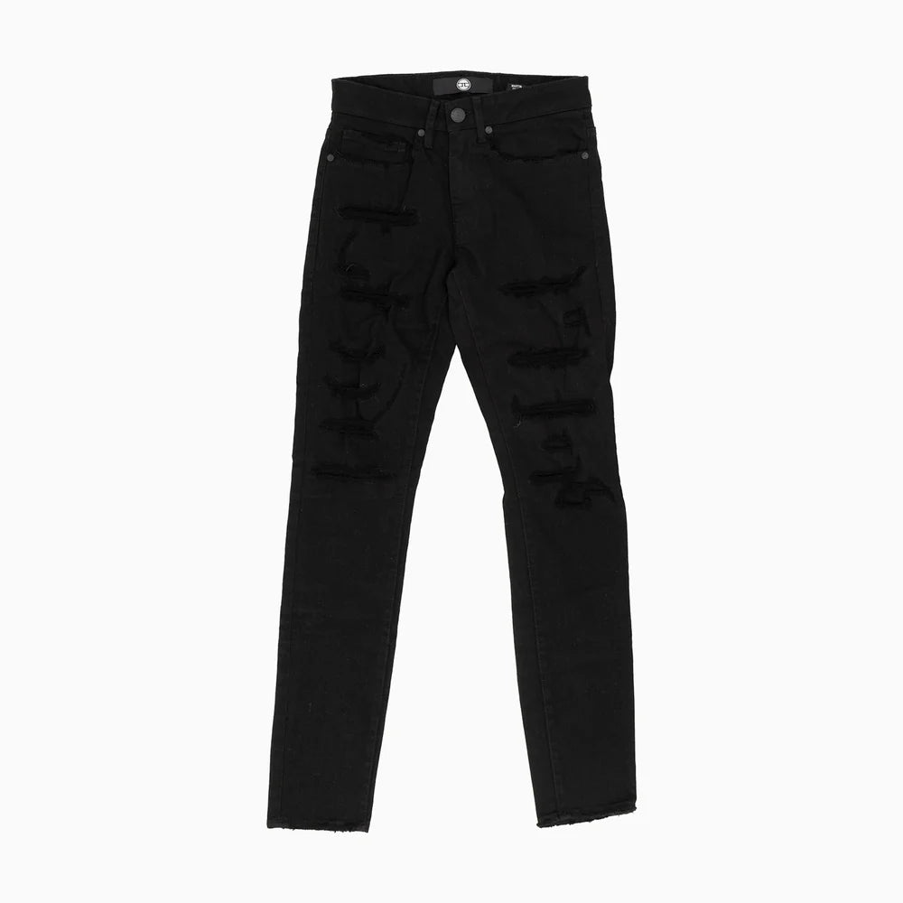 Jordan Craig Martin Black Ripped Jeans