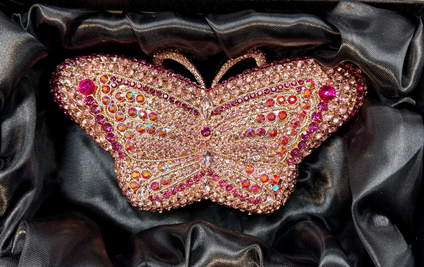 Pink Butterfly Purse