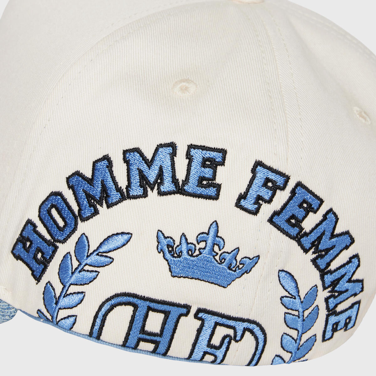 Homme Femme Initial Hat