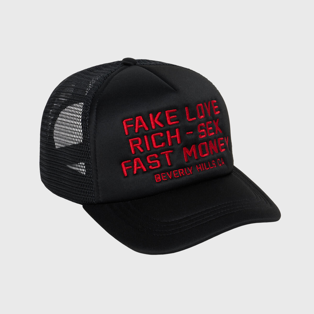 Homme Femme Fake Love Trucker Hat