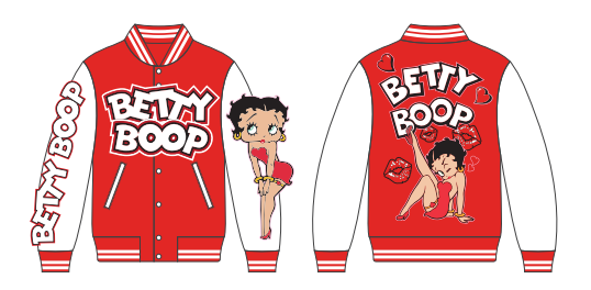 Betty Boop Satin Jacket