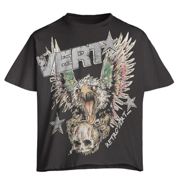 Grey falcon skull T-shirt