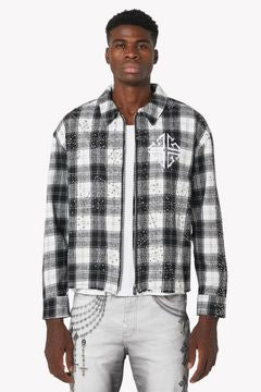 Guapi Cloud Grey Stars Flannel