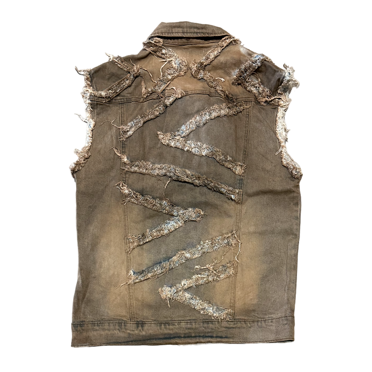 Concept LA Dirty Denim Vest