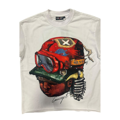 Concept CAPTAIN white long sleeve