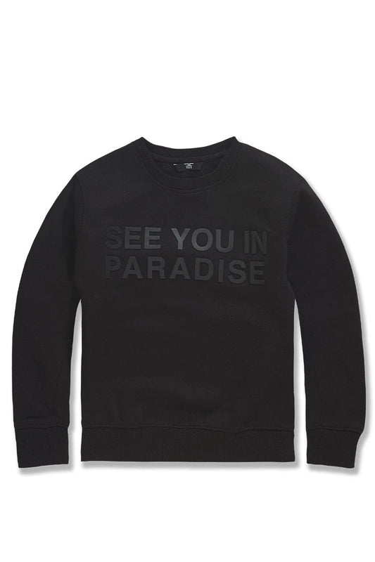 Jordan Craig Black Crewneck