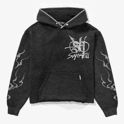 Sugarhill “BLADE” RAW HEM HOODIE