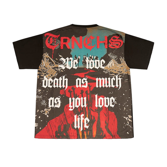 Trnchs KHANDAQ Black Tee