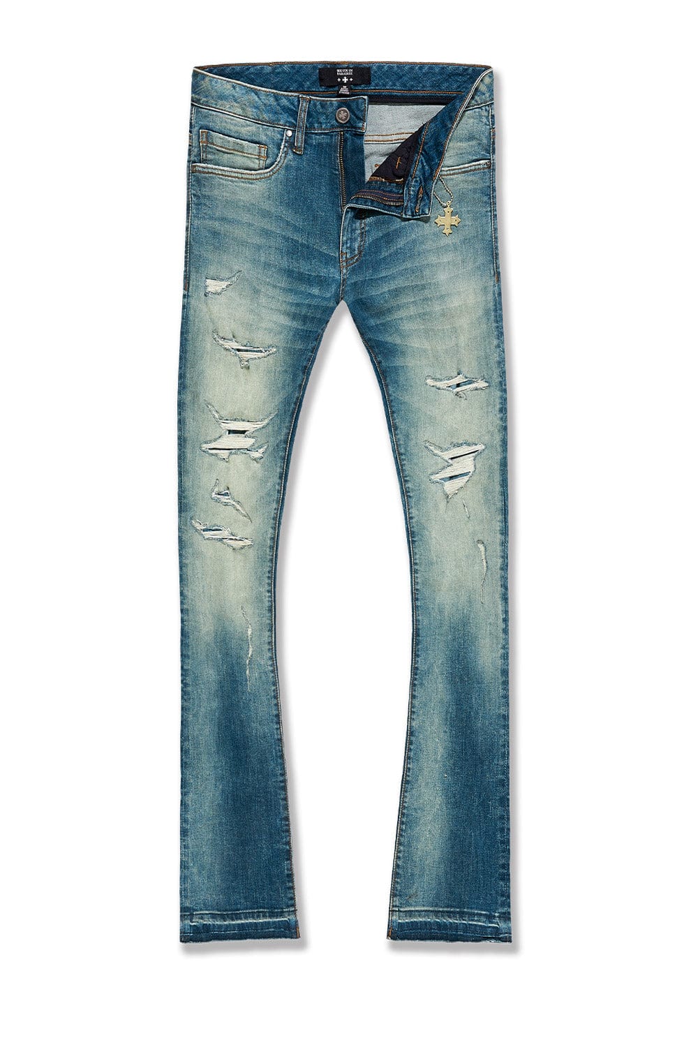 Jordan Craig Super Skinny Stacked Desert Storm Jeans