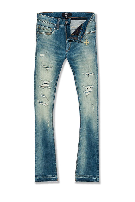 Jordan Craig Super Skinny Stacked Desert Storm Jeans