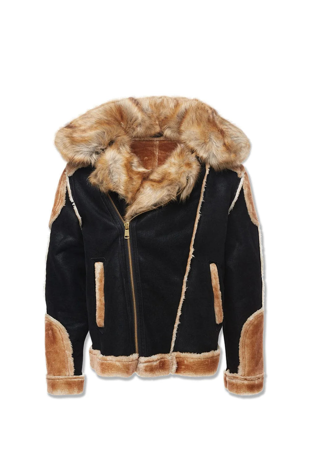 Jordan Craig Shearling Coat Short