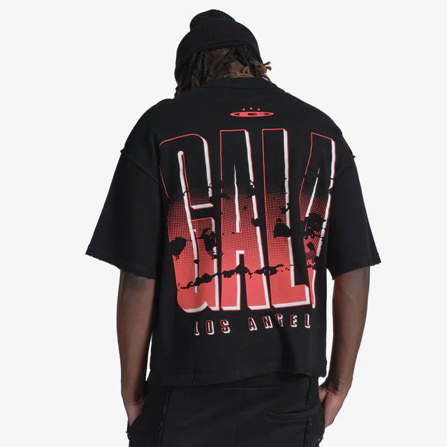 Gala Black Name Tee