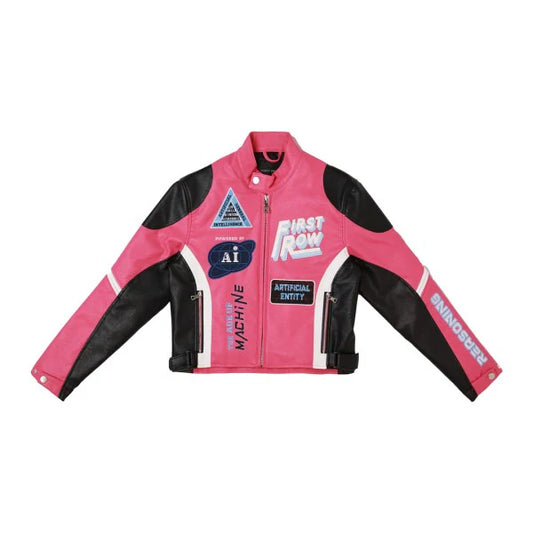 First Row Pink Racing Jacket