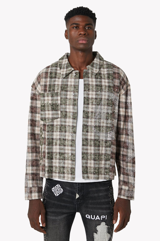 Guapi Mocha Crescent Flannel