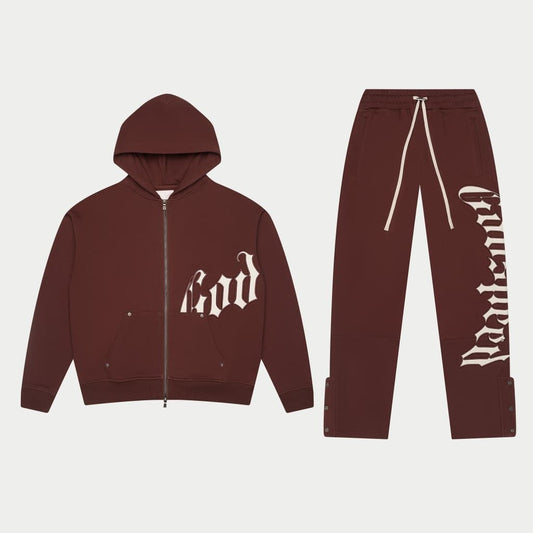 GodSpeed Brown Sweatsuit