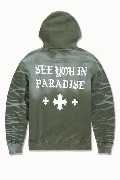 See You In Paradise Olive Sweatsuit