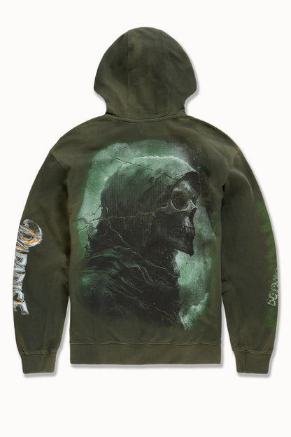 See You In Paradise Reaper Olive Hoodie