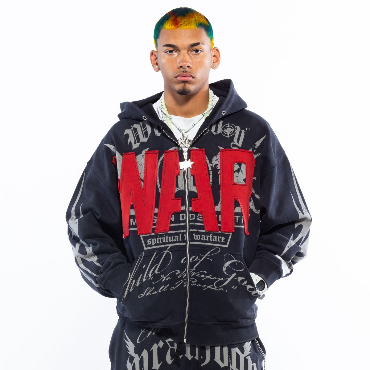 Hard To Kill Full Zip Hoodie Set