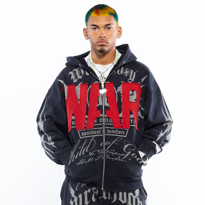 Hard To Kill Full Zip Hoodie Set