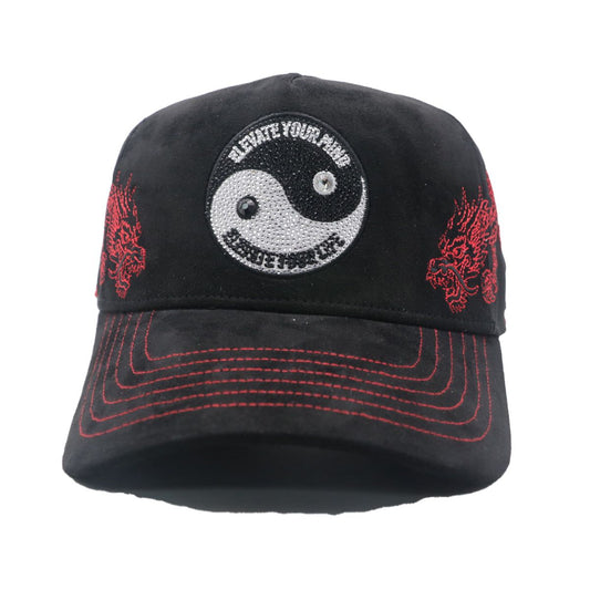 Premium Milano Unisex Ying Yang Trucker Hat