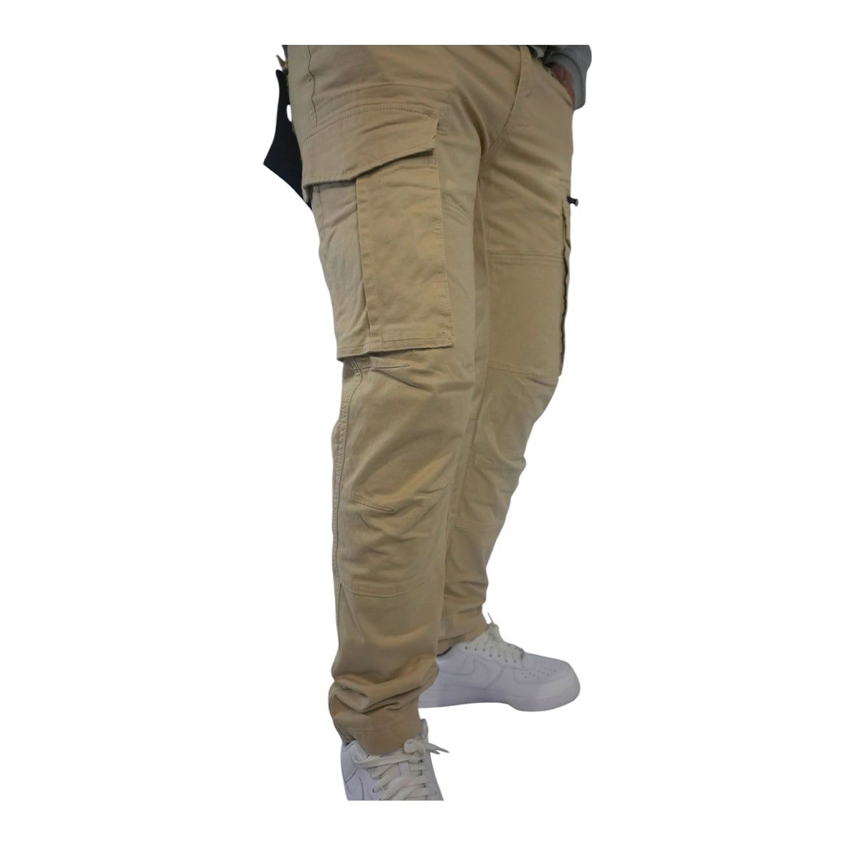 Premium Milano Cargo Khaki Pants